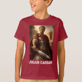 Julius Caesar deep red T-shirt (Voorkant)