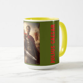 Julius Caesar diep groen Mok