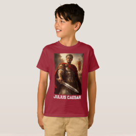 Julius Caesar diep rood T-shirt