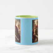 Julius Caesar green and azure Mok (Midden)