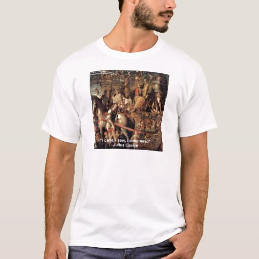 Julius Caesar "Ik overwon" Cadeau's & T-shirts (Voorkant)