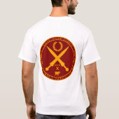 Julius Caesar Maroon & Gold Seal Shirt (Achterkant)