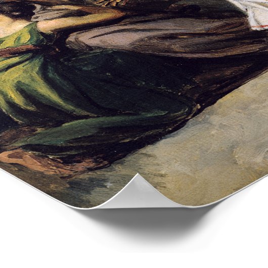 Julius Caesar op weg naar de Senaat Poster (Hoek)