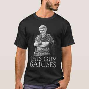 Julius Caesar Oude Romeinse geschiedenis meme deze T-shirt