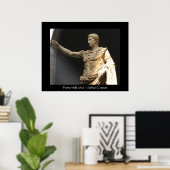 Julius Caesar quote POSTER (Thuiskantoor)