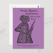 (Julius) Caesar Salad Briefkaart (Voorkant / Achterkant)