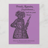 (Julius) Caesar Salad Briefkaart (Voorkant)