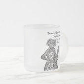 (Julius) Caesar Salade Matglas Koffiemok (Voorkant rechts)