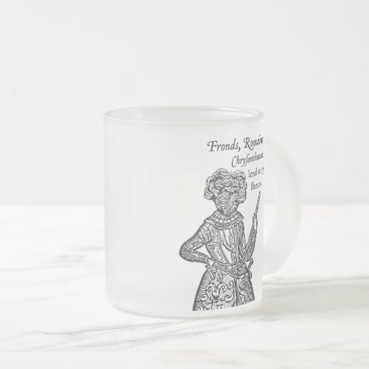 (Julius) Caesar Salade Matglas Koffiemok (Voorkant rechts)