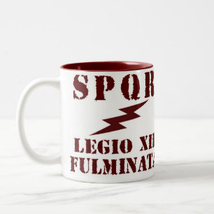 Julius Caesar's 12de Roman Legion Coffee Mok