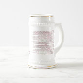 Julius Caesar's 7de Romeinse Decoratieve Stein van Bierpul (Voorkant rechts)