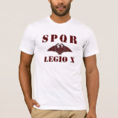 Julius Caesar's beroemde 10e Legioen T-shirt (Voorkant)