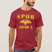 Julius Caesar's beroemde 10e Legioen T-shirt (Voorkant)