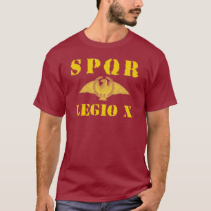 Julius Caesar's beroemde 10e Legioen T-shirt
