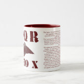 Julius Caesar's beroemde 10e Roman Legion Eagle Mo Tweekleurige Koffiemok (Center)