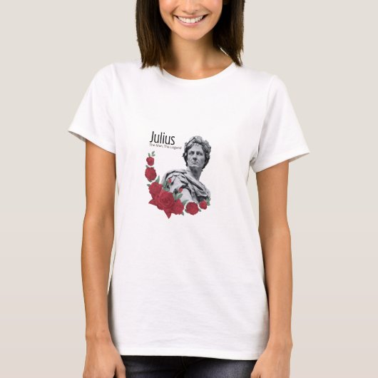 Julius: Het Man, het Legend T-shirt – Power & Lega (Voorkant)