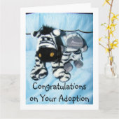 JULLIE **ADOPTIE** VIEREN KAART (Gele Bloem)