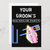 JULLIE AFZONDERIJDS PARTY VOOR DE BRUIDEGOM KAART (Voorkant / Achterkant)