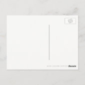 Jullie geven me allemaal gekke grappige grappige g briefkaart (Achterkant)