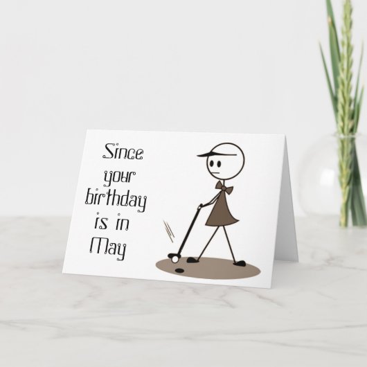 "JULLIE" HEBBEN EEN *** MEI VERJAARDAG *** HOOP DA KAART (Voorkant)