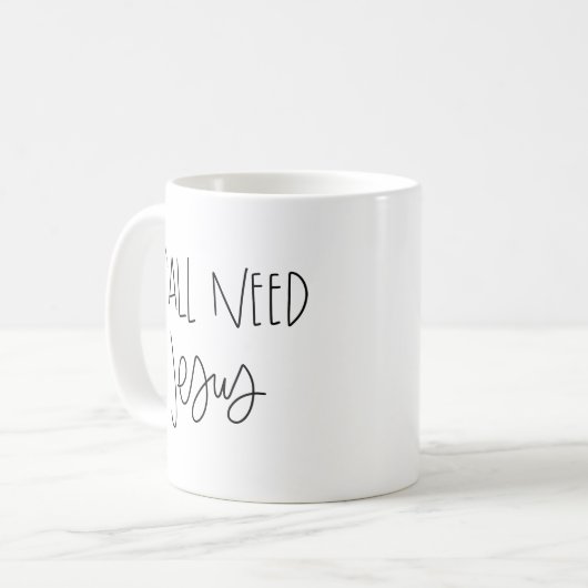 Jullie hebben Jezus mok nodig (Voorkant links)