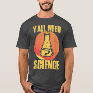 Jullie hebben natuurkunde en scheikunde leraar nod t-shirt