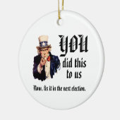 JULLIE Hebben Ons Dit Aangedaan Keramisch Ornament (Links)