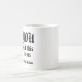 JULLIE Hebben Ons Dit Aangedaan Koffiemok (Center)