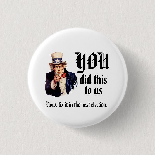 JULLIE Hebben Ons Dit Aangedaan Ronde Button 3,2 Cm (Voorkant)