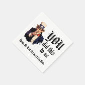 JULLIE Hebben Ons Dit Aangedaan Servet (Hoek)