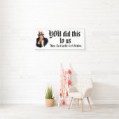 JULLIE Hebben Ons Dit Aangedaan Spandoek (Insitu)