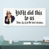 JULLIE Hebben Ons Dit Aangedaan Spandoek (Beurs)