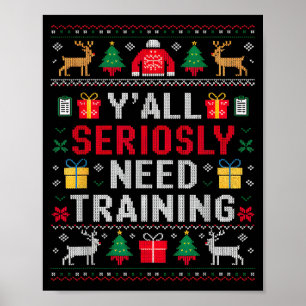 Jullie hebben serieus trainingslelijke kantoorkers poster