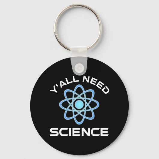 Jullie hebben wetenschap nodig sleutelhanger (Voorkant)