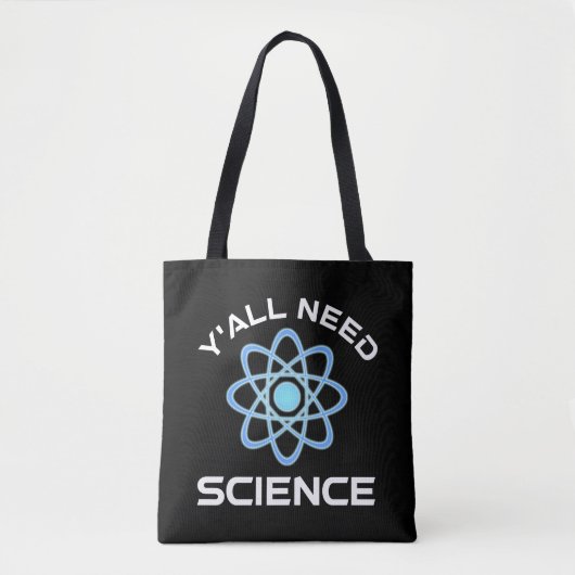 Jullie hebben wetenschap nodig tote bag (Voorkant)