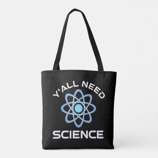 Jullie hebben wetenschap nodig tote bag (Achterkant)