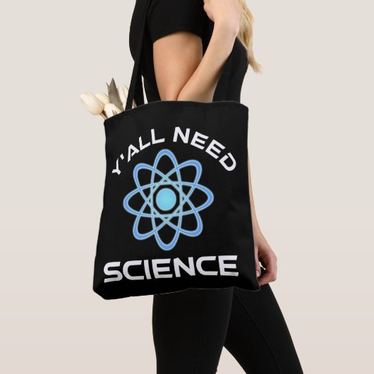 Jullie hebben wetenschap nodig tote bag (Dichtbij)