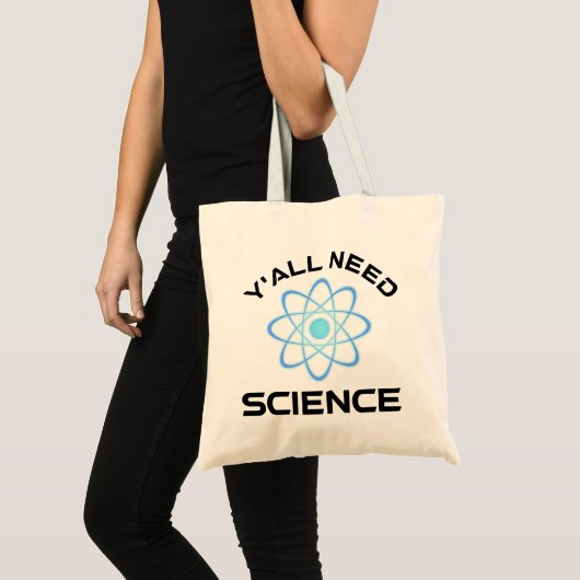 Jullie hebben wetenschap nodig tote bag (Voorkant (product))