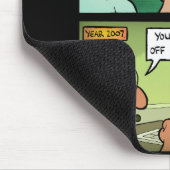 Jullie Kinderen gaan van mijn tuin af! Muismat (Hoek)