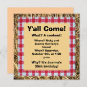 Jullie komen allemaal op informele bijeenkomst kaart (Voorkant / Achterkant)