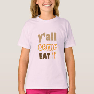 Jullie komen eten Rustiek T-shirt