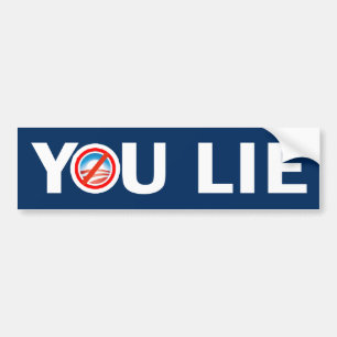 JULLIE LIE Anti-Obama Bumpersticker
