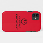 JULLIE MAKEN ME ZIEK! Case-Mate iPhone CASE (Achterkant (horizontaal))