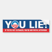 JULLIE! Nobama Bumpersticker (Voorkant)