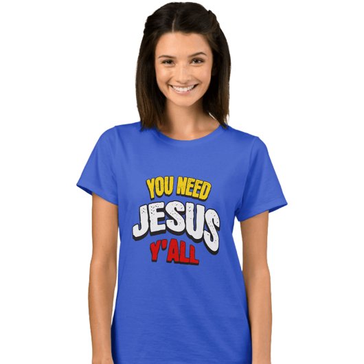 Jullie Noodzakelijk Jezus T-shirt