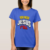 Jullie Noodzakelijk Jezus T-shirt (Voorkant)