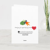 jullie passen bij elkaar als erwten en worteltjes kaart (Achterkant)