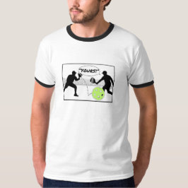 "JULLIE!" Pickleball Doubles Humor Pickleball Padd T-shirt