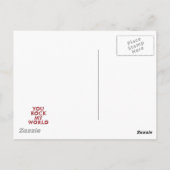 JULLIE Rock My World briefkaart (Achterkant)