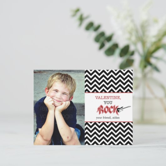 Jullie rocken! Valentijnsdag Post Kaart (Staand voorkant)